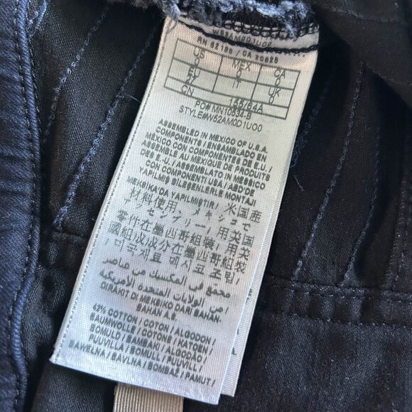 Guess Moto Strapless Front Zip Denim Jumpsuit ASO Isabelle Lightwood - Picture 10 of 11